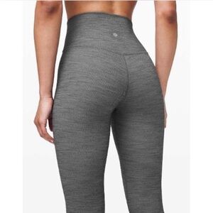 Lululemon Align leggings 25” heathered grey size 4
